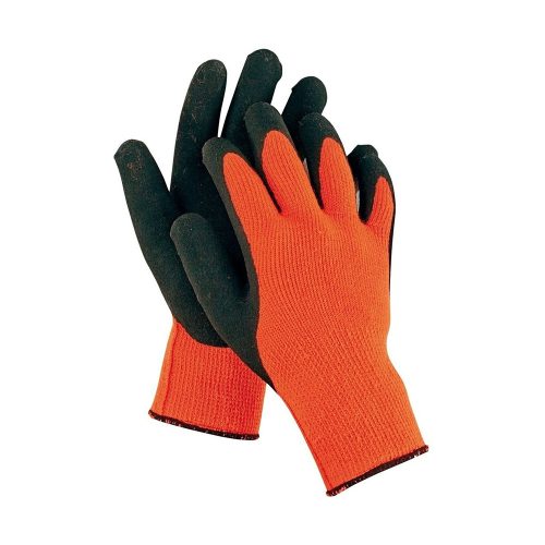 Cerva PALAWAN ORANGE munkavédelmi kesztyű nylon/latex 10 (12pár/cs)