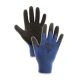 KIXX BEASTY BLUE munkavédelmi kesztyű nylon/latex tenyér kék 9 (12pár/cs)