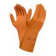 Ansell 87-955 Extra ORANGE latex munkavédelmi kesztyű 8