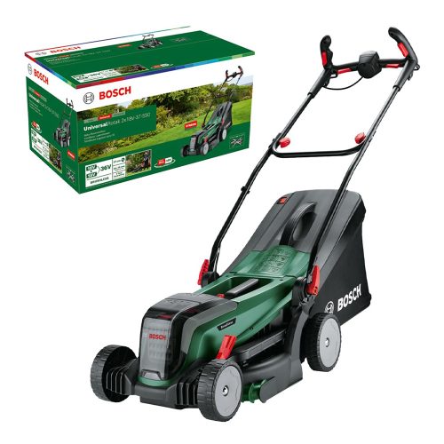 Bosch Akkus fűnyíró UniversalRotak 2x18V-37-550 alapgép