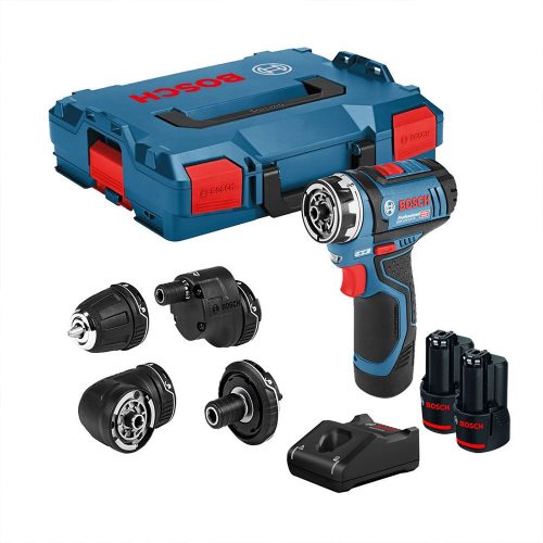 Bosch akkus fúrócsavarozó L-boxx 12V GSR 12V-35 FC 2x3,0Ah