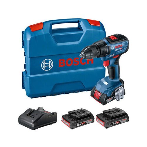 Bosch GSR 18V-50 Fúrócsavarozó 18V 3x 2.0Ah L-Case