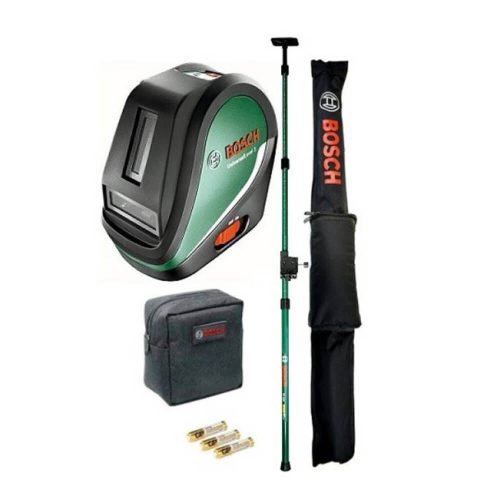 Bosch keresztvonalas szintezőlézer Universal Level 3 + TP 320