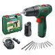 Bosch akkus ütvefúró-csavarozó+tartozékszett EasyImpact1200 12V 2x1,5Ah