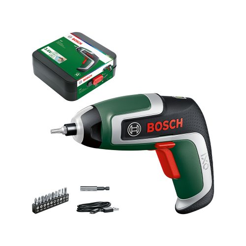 Bosch IXO 7 akkus csavarozó szett bitkészlettel