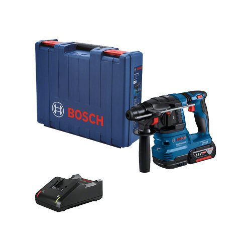 Bosch GBH 185-LI Akkus fúrókalapács SDS plus rendszerrel (szett 1x4Ah akkuval + GAL 18V-40)