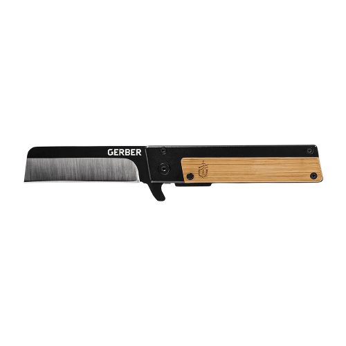 Fiskars Quadrant Modern zsebkés, fa markolat (1050249)