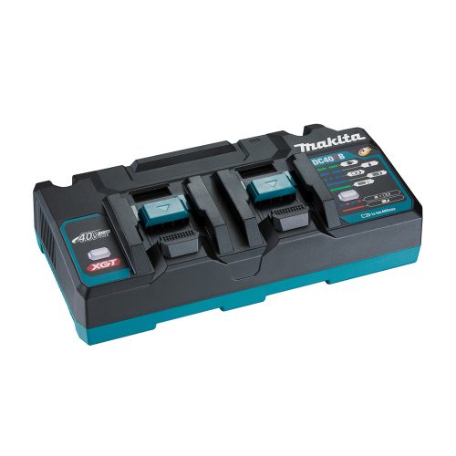 Makita 40Vmax XGT Li-Ion gyorstöltő DC40RB kétportos