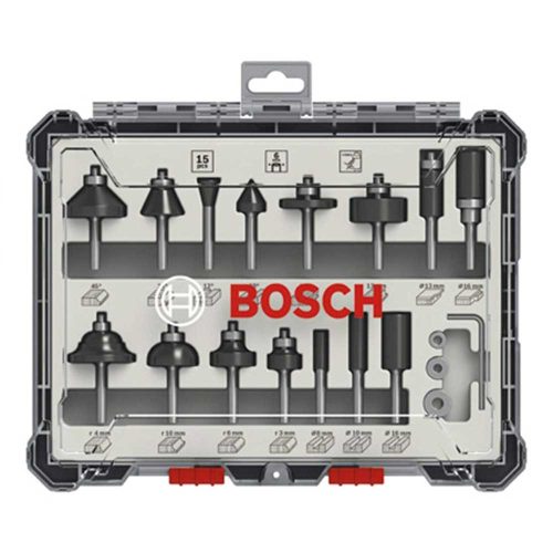 Bosch 15 részes marószár készlet 6mm