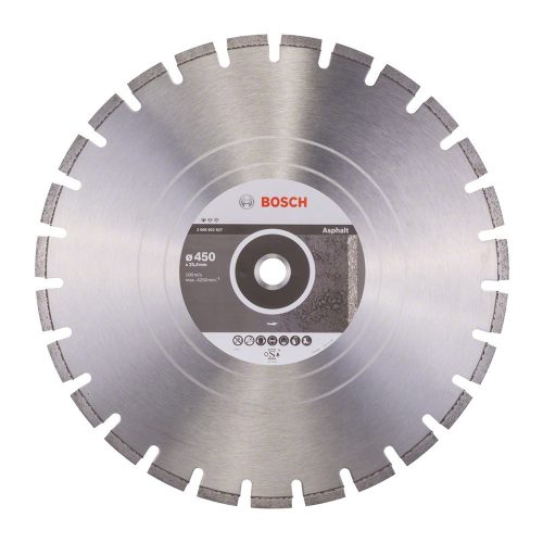 Bosch gyémánt vágókorong aszfalthoz 450x25,4x3,2mm