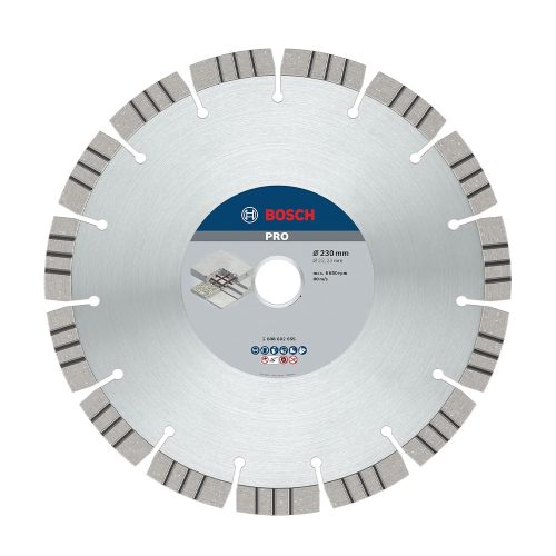 Bosch gyémánt vágókorong betonhoz 230x2,4x22,23mm