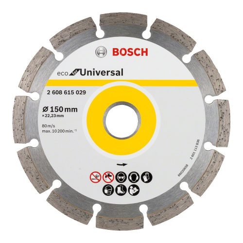 Bosch gyémánt vágókorong 150x22,23mm 10db/cs