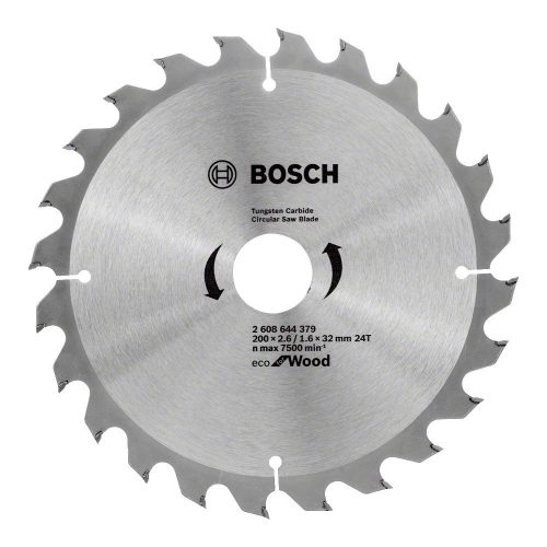 Bosch körfűrészlap fához 200x1,6x32mm, 24 fog