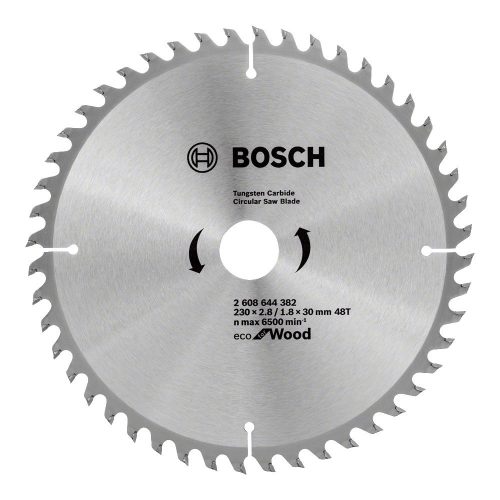 Bosch körfűrészlap fához 230x1,8x30mm, 48 fog