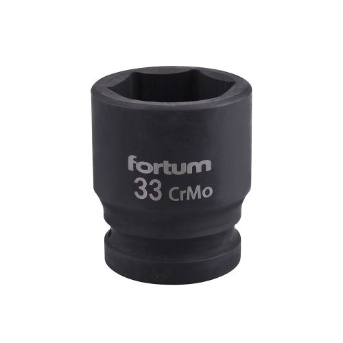 Fortum gépi dugófej 3/4", 33mm, L 57 mm, feketített