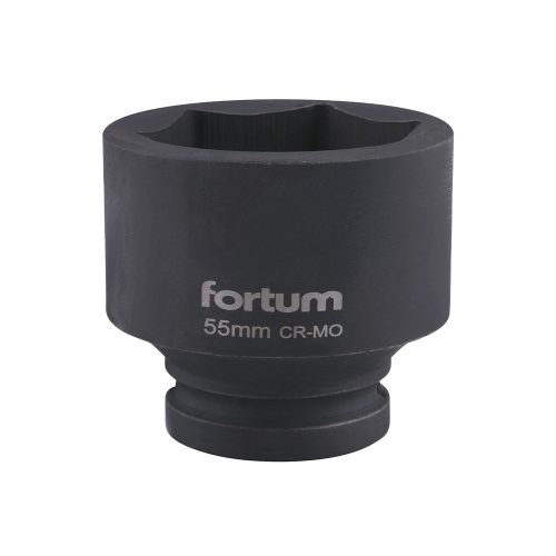 Fortum gépi dugófej 3/4", 55mm, L 70 mm, feketített