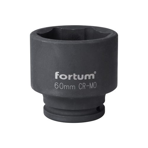 Fortum gépi dugófej 3/4", 60mm, L 70 mm, feketített