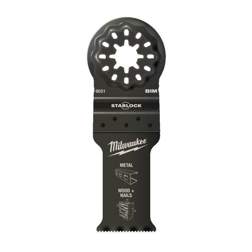 Milwaukee nagy kiszereléső Multitool Starlock merülő Bi-Metal fűrészlap 28x47 mm 50 db