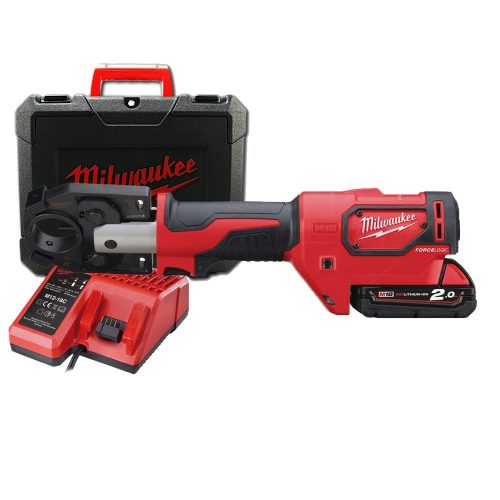 Milwaukee akkus hidraulikus présgép M18 HCCT-201C 18V 2,0Ah