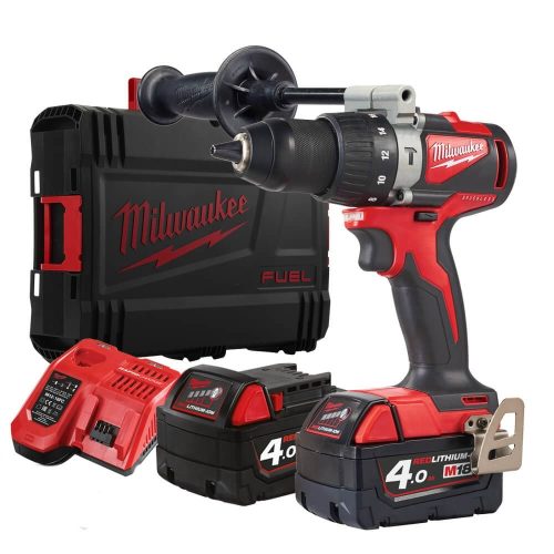 Milwaukee akkus ütvefúró-csavarozó M18 BLPD2-402X 18V 2x4,0Ah