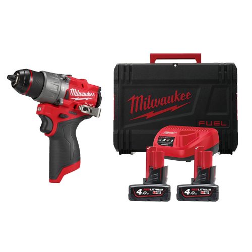 Milwaukee akkus ütvefúró-csavarozó M12 FPD2-402X 2x4,0Ah