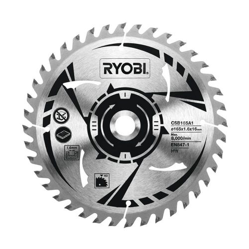 Ryobi körfűrészlap R18CS-hez 165mm