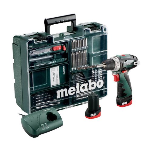 Metabo akkus fúrócsavarozó PowerMaxx BS 10,8V 2x2,0Ah