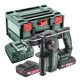 Metabo akkus SDS-Plus fúró-vésőkalapács BH 18 LTX BL 16 18V 2x2,0Ah Metabox kofferben