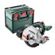 Metabo akkus fém kézi körfűrész MKS 18 LTX 58 18V alapgép Metabox kofferben