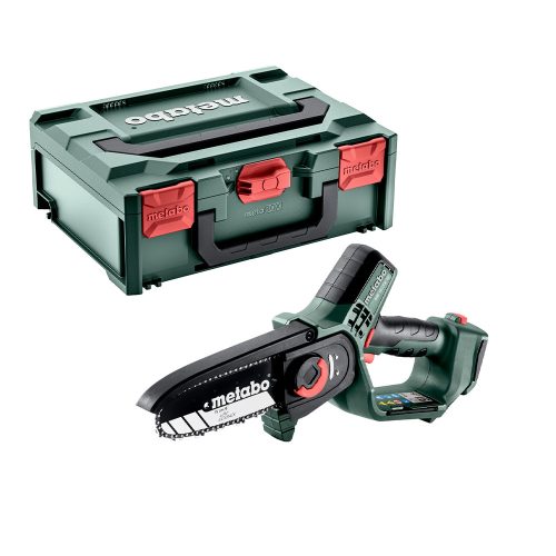 Metabo akkus kézi láncfűrész MS 18 LTX 15 + metaBOX 145 L 18V alapgép