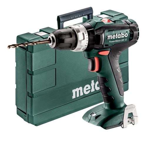 Metabo akkus ütvefúró-csavarbehajtó PowerMaxx SB 12 12V alapgép kofferben