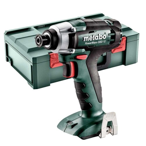 Metabo akkus ütvecsavarozó PowerMaxx SSD 12 12V alapgép Metabox kofferben