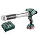 Metabo akkus kartuspisztoly KPA 12 600 12V 4,0Ah