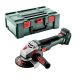 Metabo WB 18 LTX BL 15-125 Quick Akkus sarokcsiszoló alapgép MetaBOX 165 L