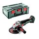 Metabo WB 18 LTX BL 15-150 Quick Akkus sarokcsiszoló alapgép MetaBOX 165 L