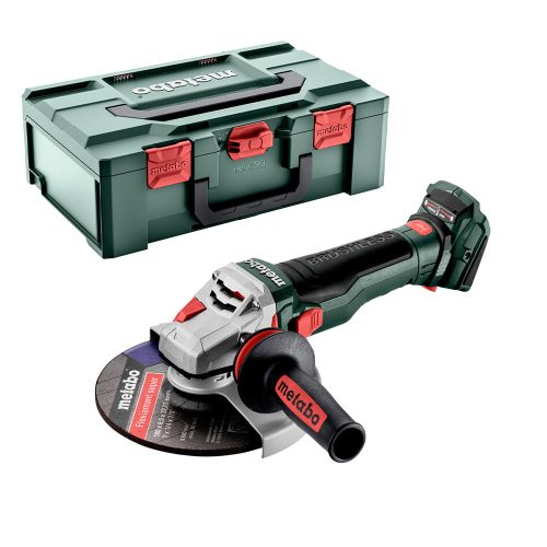 Metabo WB 18 LTX BL 15-180 Quick Akkus sarokcsiszoló alapgép MetaBOX 165 L