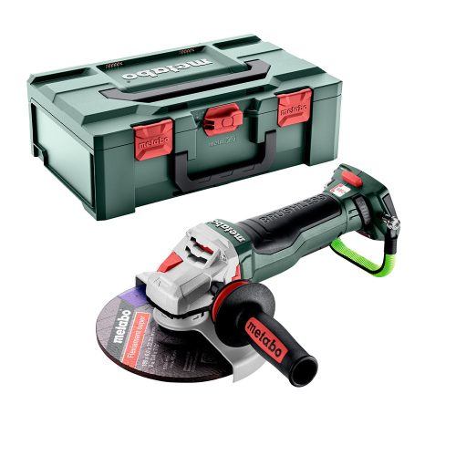 Metabo WPBA 18 LTX BL 15-180 Q DS Akkus sarokcsiszoló alapgép MetaBOX 165 L