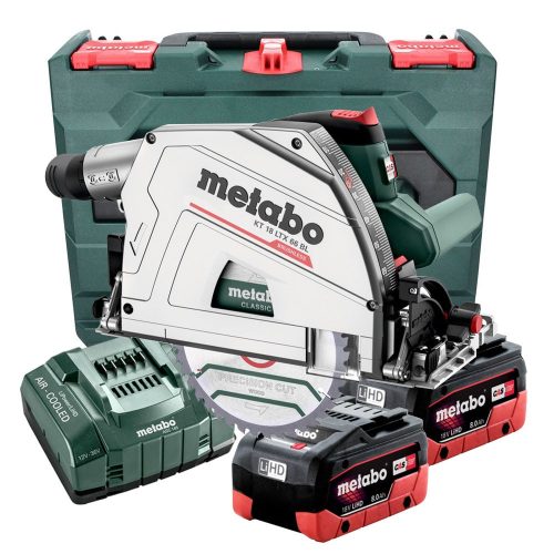 Metabo akkus merülőfűrész KT 18 LTX 66 BL 18V 2x8,0Ah LiHD Metabox kofferben