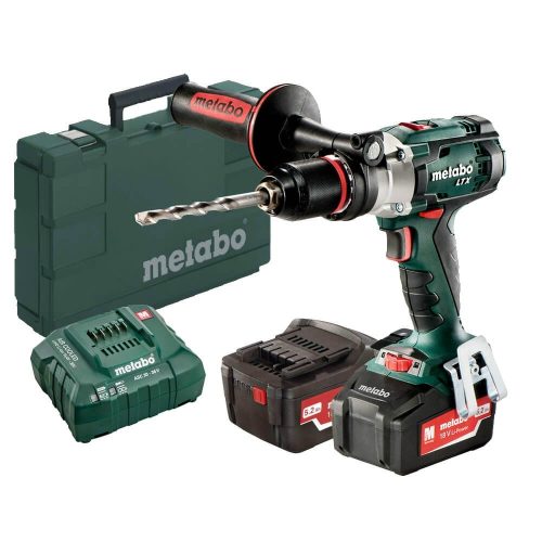 Metabo akkus ütvefúró-csavarozó SB 18 LTX Impuls 18V 2x5,2Ah Li-Power Metabox kofferben