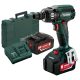 Metabo akkus ütvecsavarozó SSW 18 LTX 400 BL 18V 2x5,2Ah Li-Power Metabox kofferben