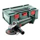 Metabo akkus sarokcsiszoló 18V W 18 L 9-125 alapgép, 125mm