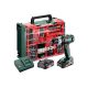 Metabo BS 18 L Akkus fúrócsavarozó Set mobil műhely 2x18 V/2,0 Ah, SC 30, Koffer