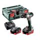 Metabo SB 18 LTX BL Akkus ütvefúró 2db 18 V/5,5 Ah, ASC 145 töltő, MetaBOX 145 L