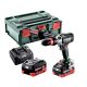 Metabo SB 18 LTX-3 BL Q akkus ütvefúró-csavarbehajtó 2x18 V/5,5 Ah, ASC 145, MetaBOX 145 L