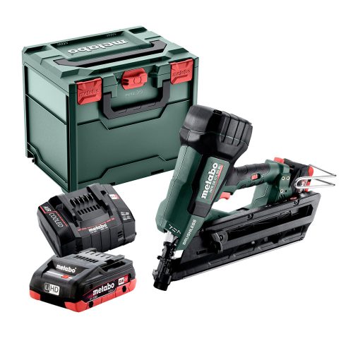 Metabo NFR 18 LTX 90 BL akkus szerkezeti szegező/szögbelövő 2x4,0Ah, ASC 145, metaBOX 340