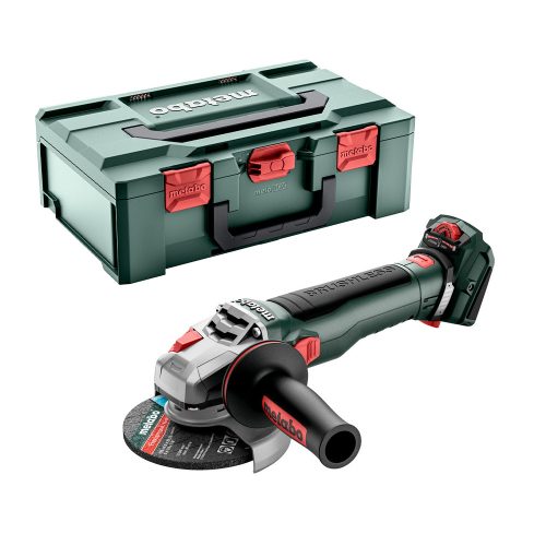 Metabo  akkus sarokcsiszoló 18V WVB 18 LT BL 11-125 Quick alapgép Metabox kofferben, 125mm