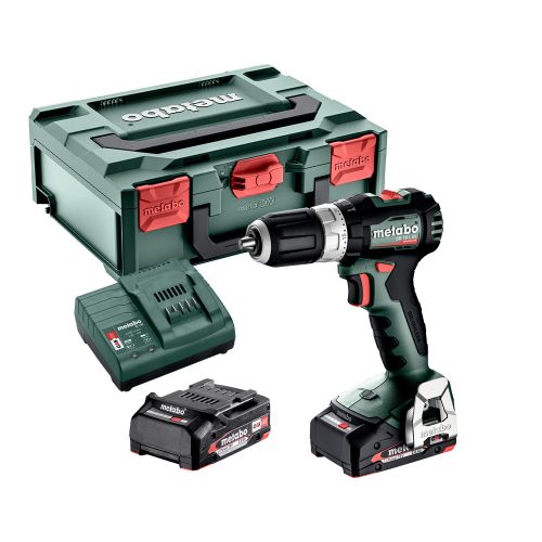 Metabo SB 18 L BL Akkus ütvecsavarozó 2x2Ah, SC30, MetaBOX 145