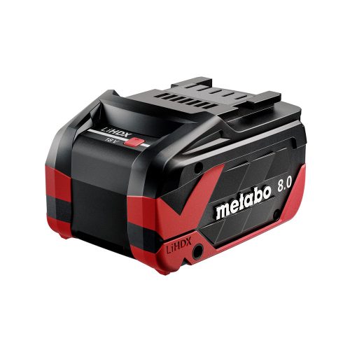 Metabo akkumulátor LiHDX 18V, 8,0Ah