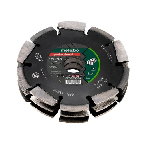 Metabo gyémánt marótárcsa 628299000 3 soros, 125mm