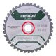 Metabo körfűrészlap "precision cut wood - classic", 216x30 Z40 WZ 5°neg /B